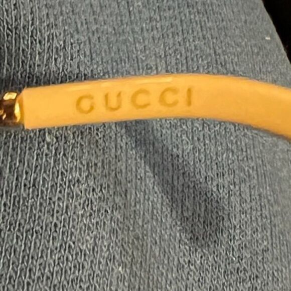 GUCCI Cat Eye Web Sunglasses GG0522S Tortoise Red White Blue Authentic - Picture 10 of 12